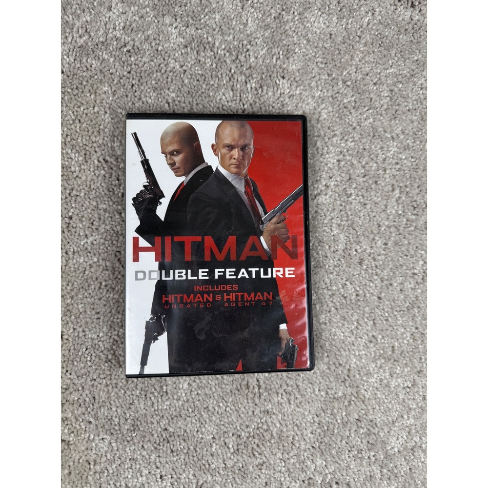 Hitman Double Feature DVD Includes Hitman & Hitman Agent 47 (not tested)